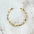 Pulso Rustico Cruzado 5.1gr / 21cm / 4.5mm Cauchos Negros Oro Amarillo *