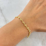 Pulso GC 3.15gr / 21cm / 4mm Oro Amarillo (Oferta)