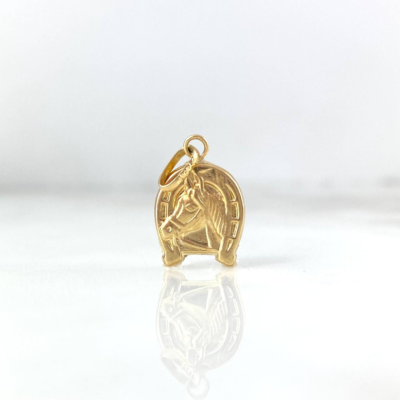 Dije Herradura Caballo 0.7gr / 1.8cm / Oro Amarillo