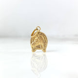 Dije Herradura Caballo 0.7gr / 1.8cm / Oro Amarillo
