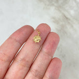 Dije Dije Sol 0.35gr / 1.4cm / Oro Amarillo