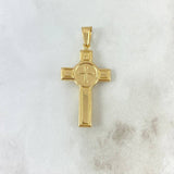 Dije Cruz Cristo 2.3gr / 4cm / Oro Amarillo