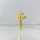 Dije Cruz Cristo 2.35gr / 4.1cm / Oro Amarillo 18K *
