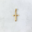 Dije Cruz 0.5gr / 2.5cm / Oro Amarillo ©