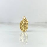Dije Virgen Milagrosa 0.8gr / 2cm / Oro Amarillo ©