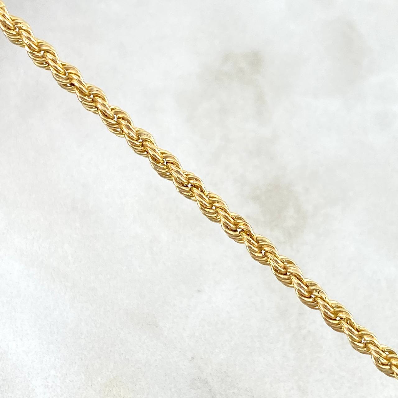 Pulso Lazo 1.95gr / 20cm / 2mm Oro Amarillo +3 (Oferta)