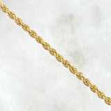 Pulso Lazo 1.95gr / 20cm / 2mm Oro Amarillo +3 (Oferta)