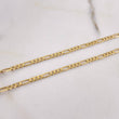 Cadena Figaro 3.5gr / 60cm / 2mm Oro Amarillo +0 $