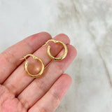 Candongas Jade 3.35gr / 1.8cm / Oro Amarillo *
