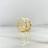 Candongas Jade 3.35gr / 1.8cm / Oro Amarillo *