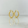 Candongas Mafe 2.2gr / 2.3cm / Oro Amarillo 18K
