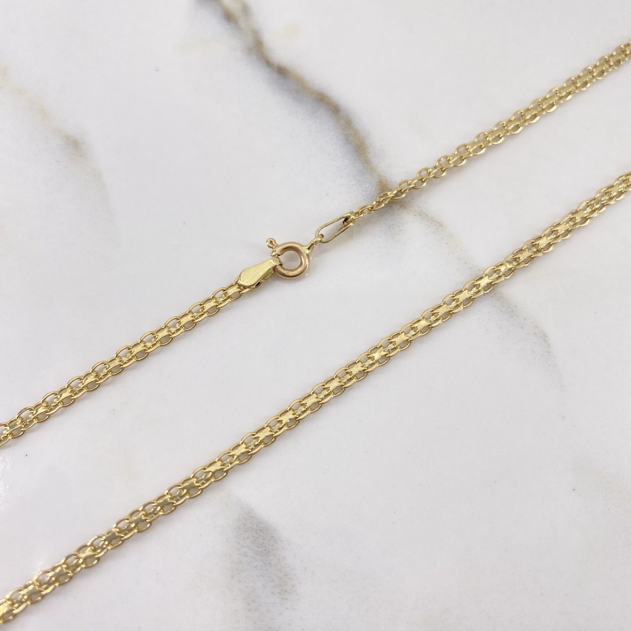 Cadena China 7.15gr / 59.8cm / 3mm Oro Amarillo +1 &
