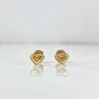 Topos Corazon Silueta 0.55gr / 0.5cm / Oro Amarillo *