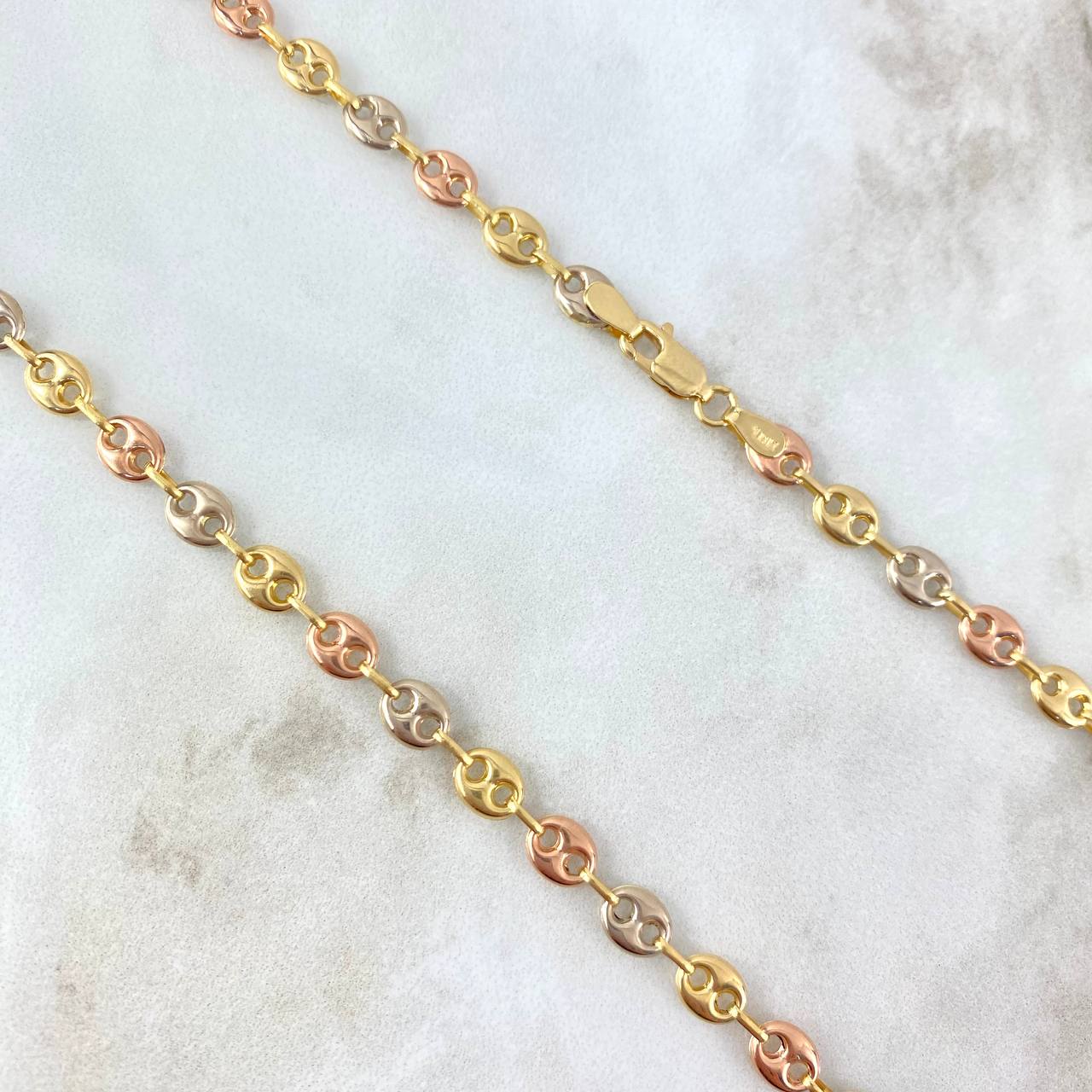 Cadena Gc 12.4gr / 52.5cm / 6.2mm Tres Oros 18K ©