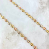 Cadena Gc 12.4gr / 52.5cm / 6.2mm Tres Oros 18K ©