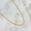 Cadena Cubana 3.1gr / 50cm / 2.4mm Oro Amarillo +1 ©