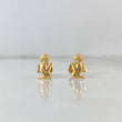 Topos Angel De La Guarda 0.65gr / 8mm Mate Liso Oro Amarillo 18K *