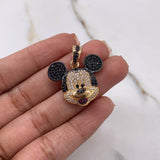 Dije Raton 6.35gr / 1.5cm / Circones Negros Blancos Fucsias Oro Amarillo (Oferta) $