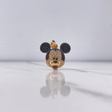 Dije Raton 6.35gr / 1.5cm / Circones Negros Blancos Fucsias Oro Amarillo (Oferta) $