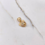 Dije Rostro Oso 3.05gr / 2cm / Circones Blancos Verdes Negros Oro Amarillo $