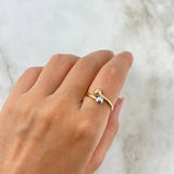 Anillo Tu Y Yo 1.6gr / T6 1/2 / Tres Oros 18K