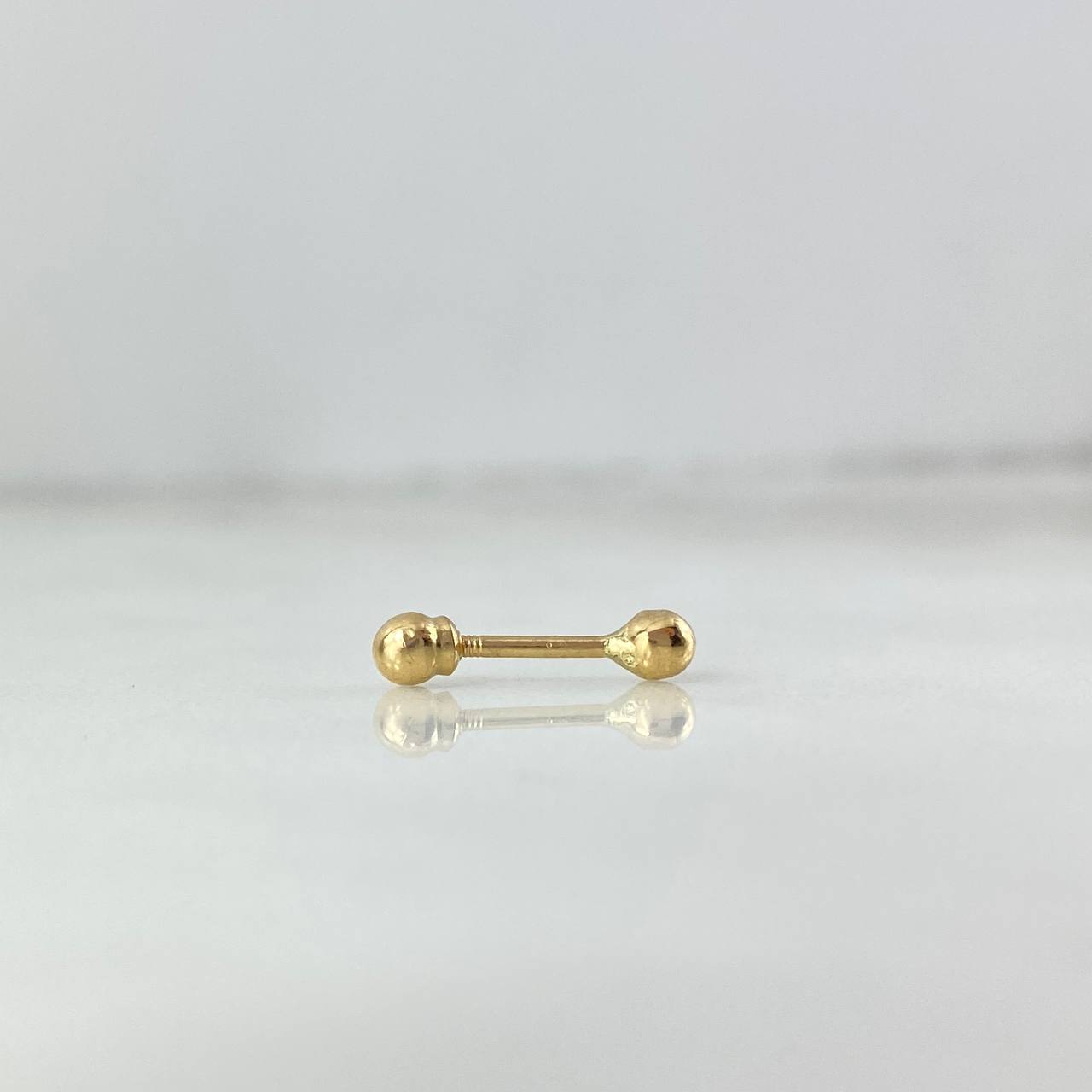 Piercing Esferas 0.3gr / 0.7cm / 3mm Oro Amarillo (Joya)
