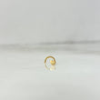 Piercing Chispa Curva Corazón 0.15gr / 9mm / Liso Oro Amarillo Nac.Esp. 18K (Joya)
