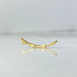 Piercing Earcuff Simulador 0.7gr / 2.2cm / Corazones Oro Amarillo (Joya)