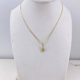 Cadena Veneciana 1.4gr 50cm + Dije Café 0.25gr 1.2cm / Oro Amarillo (Oferta) $