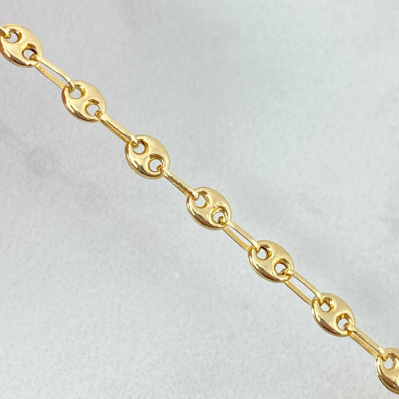 Pulso GC 1.6gr / 14cm / 3mm Nube Divino Niño Oro Amarillo *