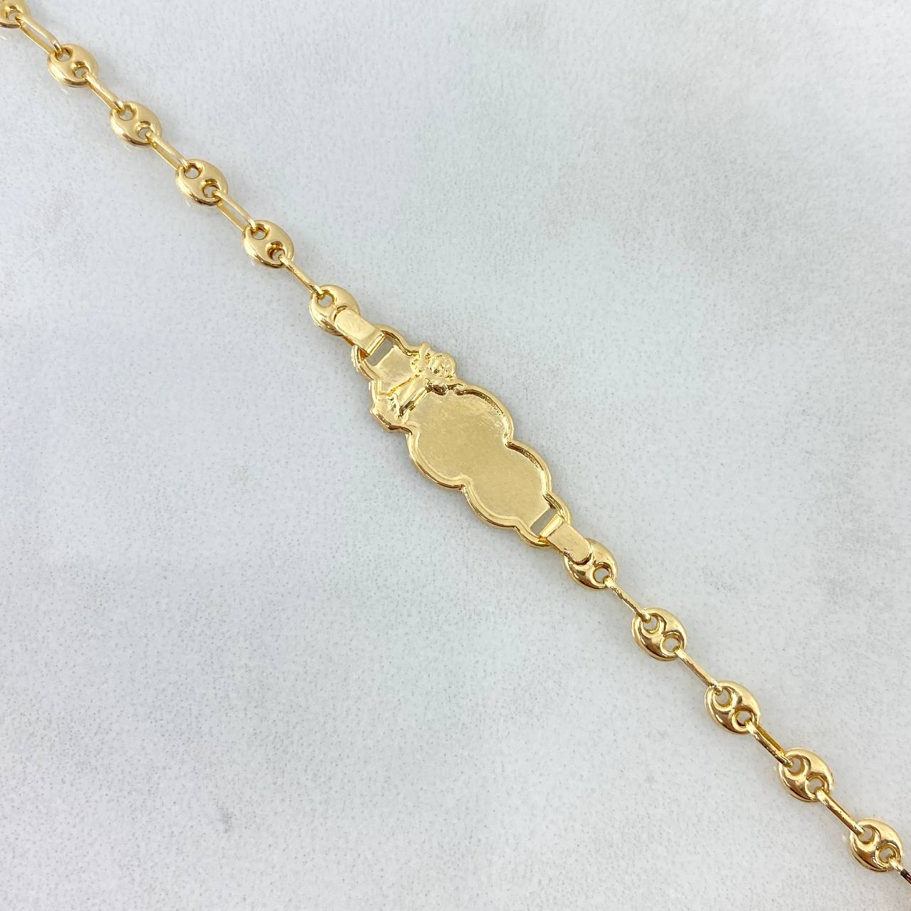 Pulso GC 1.6gr / 14cm / 3mm Nube Divino Niño Oro Amarillo *