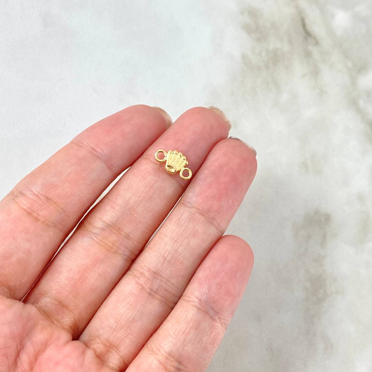 Herraje Corona 0.3gr / 1cm / Oro Amarillo