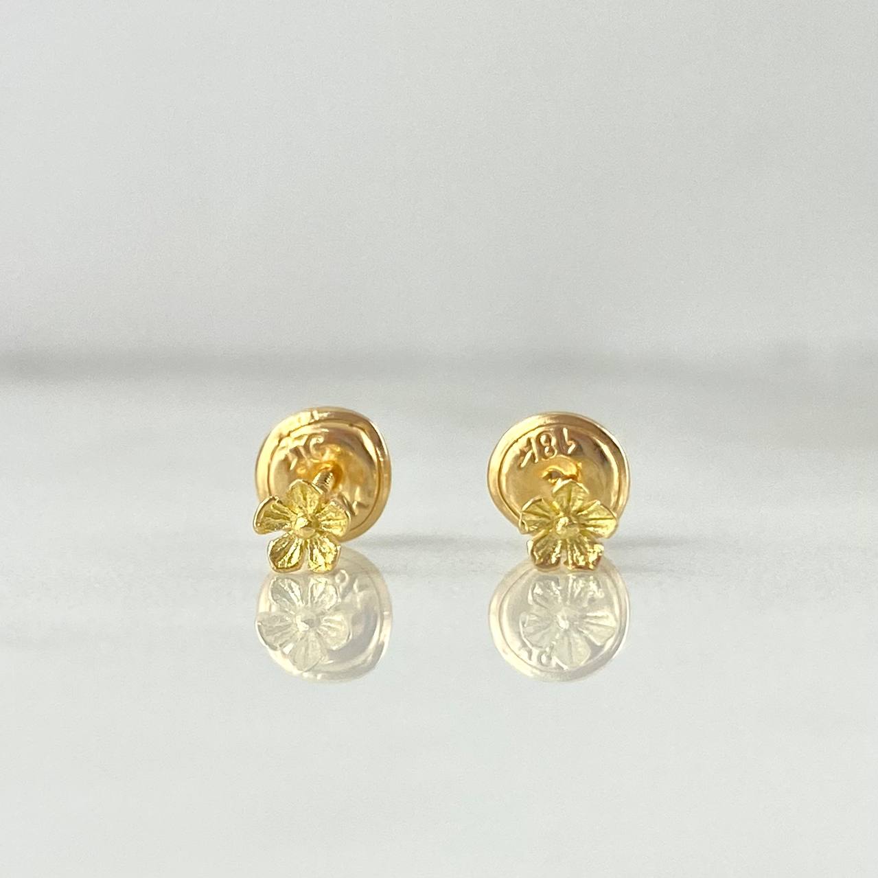 Topos Flor 0.55gr / 0.4cm / Oro Amarillo *