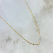 Cadena Morse 2.05gr / 45cm / 1mm Oro Amarillo +3