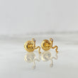 Topos Serpiente 0.6gr / 0.8cm / Oro Amarillo *