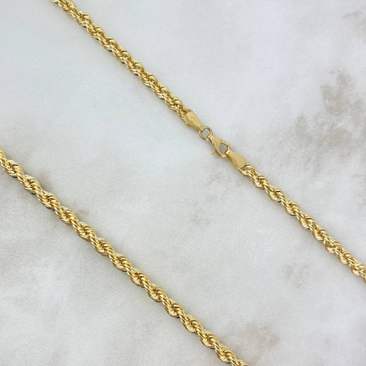 Cadena Lazo 10gr / 50cm / 4mm Oro Amarillo +3 ©