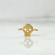 Herraje Calavera 0.45gr / 0.6cm / Oro Amarillo