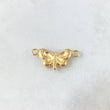 Herraje Mariposa 0.7gr / 2.1cm / Oro Amarillo