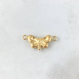 Herraje Mariposa 0.7gr / 2.1cm / Oro Amarillo