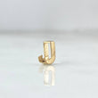 Herraje Letra J 0.2gr / 0.6cm / Oro Amarillo 18K