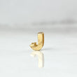 Herraje Letra J 0.25g / 0.5cm Oro Amarillo 18K