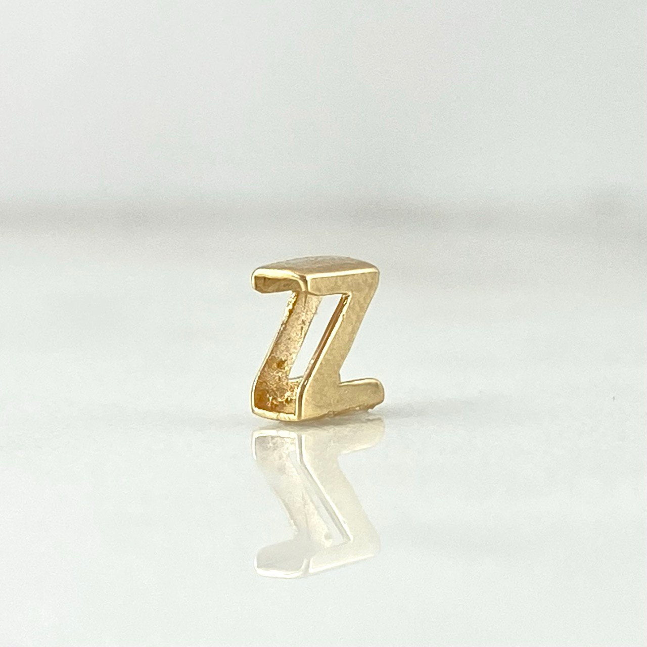 (revision)Herraje Letra Z 0.25gr / 0.5cm / Tambor Oro Amarillo ©