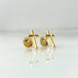 Topos Cruz 0.55gr / Oro Amarillo ©