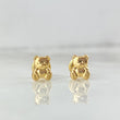 Topos Oso 0.55gr / 0.7cm / Oro Amarillo *