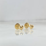 Topos Corazon 0.45gr / 0.4cm / Oro Amarillo *