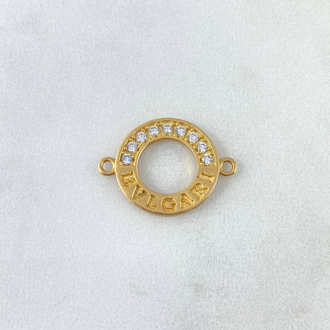 Herraje Halo 2.3gr/2cm Circones Blancos Oro Amarillo*