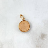 Dije Cristo 3.9gr / 2.5cm Rostro Circones Blancos Oro Rosa (Oferta)