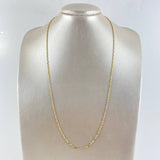 Cadena Singapur 3.4gr / 60cm / 1.7mm Oro Amarillo +3 18K ©