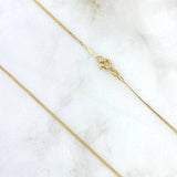 Cadena Mini Espejo 1.3gr / 50cm / +3Oro 18K *