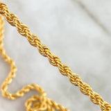 Cadena Lazo 11.75gr / 60cm / 4mm Oro Amarillo +3 ©